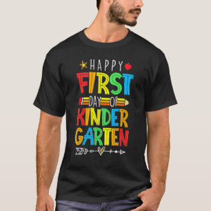 T-shirt Joyeux premier jour de maternelle Enseignant Reto