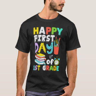 T-shirt Joyeux premier jour de professeurs de 1re année ga