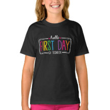 Joyeux Premier Jour D'École Retour À L'École