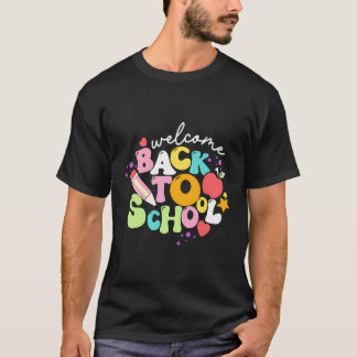 T-shirt Joyeux Premier Jour D'Enseignant À L'École S