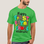 T-shirt Joyeux Premier Jour D'Enseignant De La Maternelle<br><div class="desc">Joyeux Premier Jour D'Enseignant De La Maternelle De Retour À L'École (2).</div>
