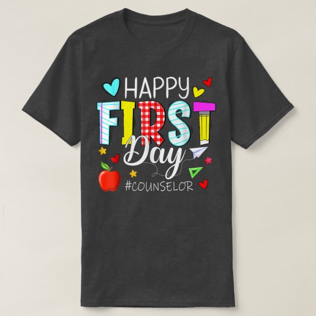 T-shirt Joyeux Premier Jour du Conseil (Design devant)