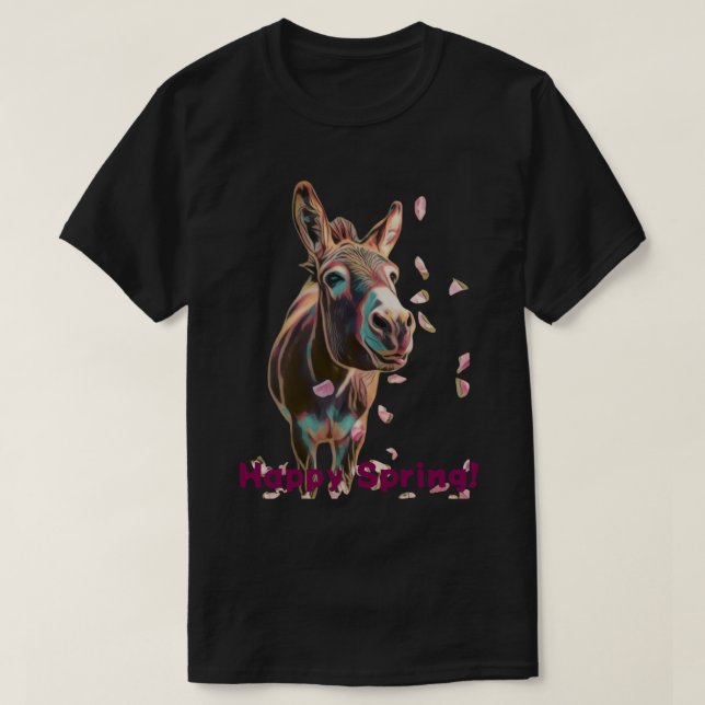 T-shirt Joyeux printemps (Design devant)
