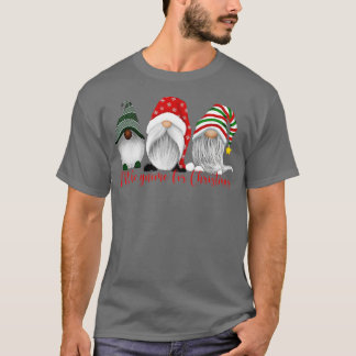 T-shirt Joyeux pyjamas de Noël Gnome Famille de Noël 3