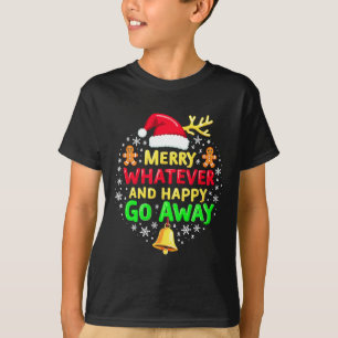 T-shirt Joyeux Quote de Noël drôle Citation de Noël laid N