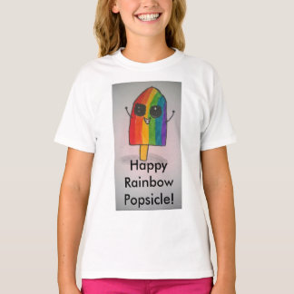 T-shirt Joyeux Rainbow Popsicle Sweatshirt filles