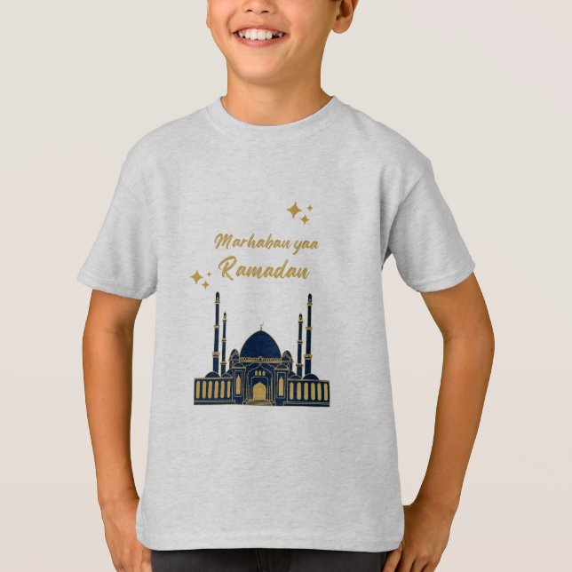 T-shirt Joyeux Ramadan Kareem - Citations de l'Aïd Moubara (Devant)