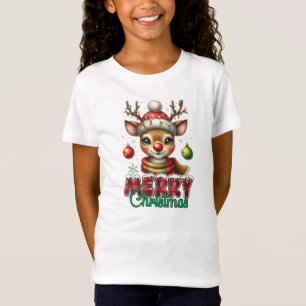 T-Shirt Joyeux rennes de Noël