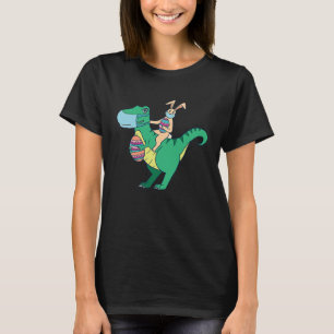 T-shirt Joyeux Rex Dinosaure de Pâques Rabbit