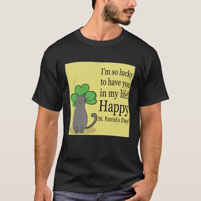 T-shirt Joyeux saint patrick ! (Devant)