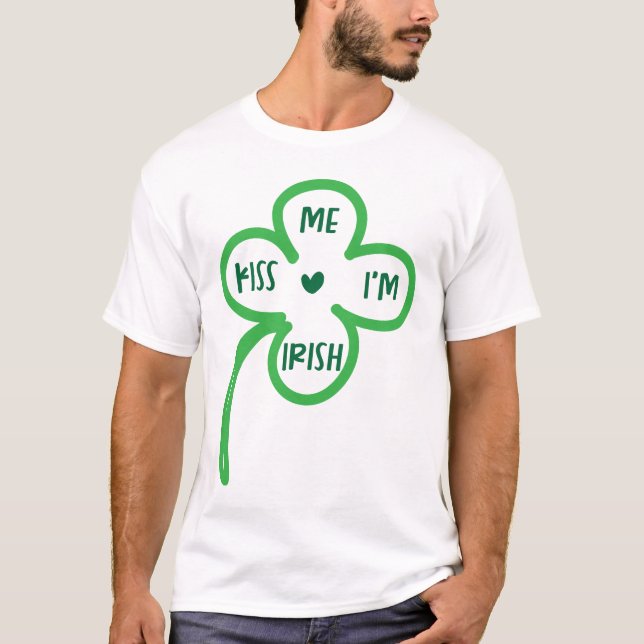 T-shirt Joyeux saint patrick ! (Devant)