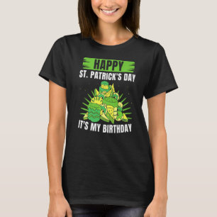 T-shirt Joyeux Saint Patrick C'est mon anniversaire St Pat