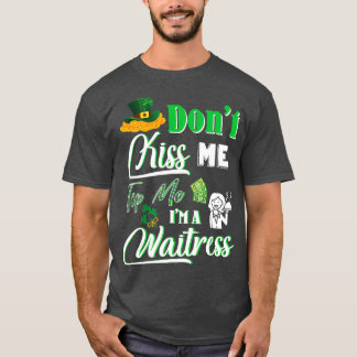T-shirt Joyeux Saint Patrick Day Ne M'Embrasse Pas Astuce 