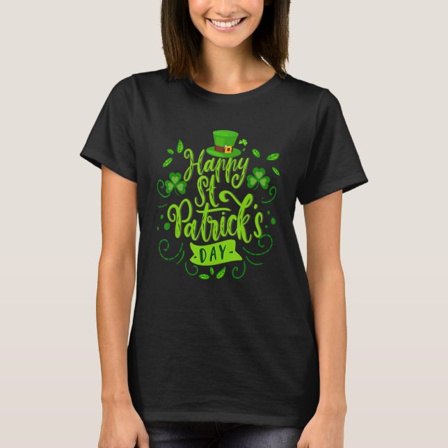 T-shirt Joyeux Saint Patrick's Day Drôle Saint Patrick I (Devant)