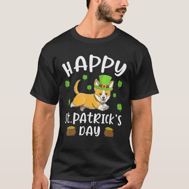 T-shirt Joyeux Saint Patrick's Day Funy Saint Patricks Cor (Devant)