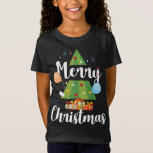 T-Shirt Joyeux sapin de Noël drôle arbre de Noël