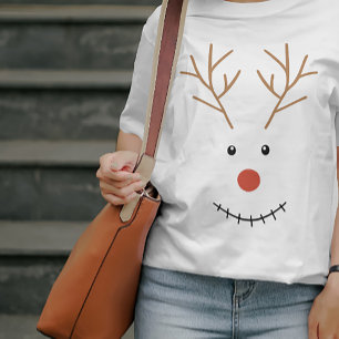 T-shirt Joyeux Smile Snowman Face
