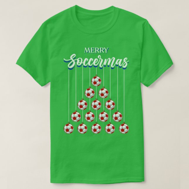 T-shirt Joyeux Soccermas (Design devant)
