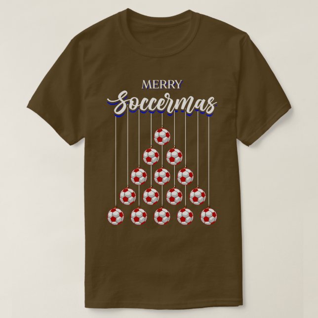 T-shirt Joyeux Soccermas (Design devant)