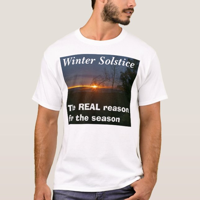 T-shirt Joyeux solstice (Devant)