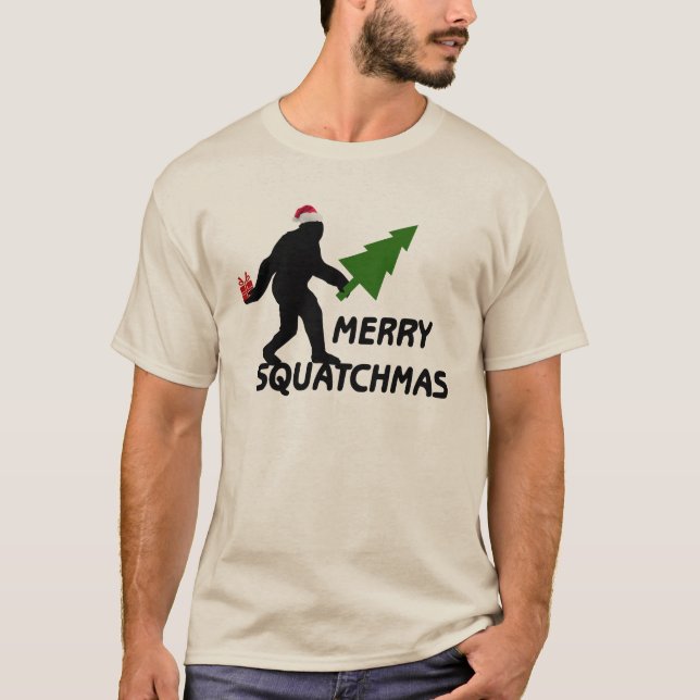 T-shirt Joyeux Squatchmas (Devant)