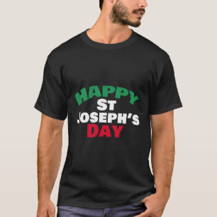 T-shirt Joyeux St Josephs Day St Josephs Sfingi Zeppole