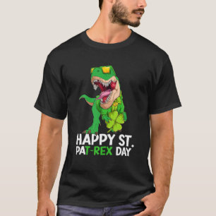 T-shirt Joyeux St PARex Dinosaur Saint Patrick pour Bo
