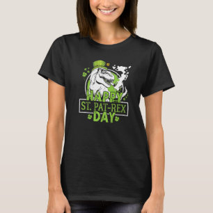 T-shirt Joyeux St Pat Rex Day Dinosaur St Patrick Décorati