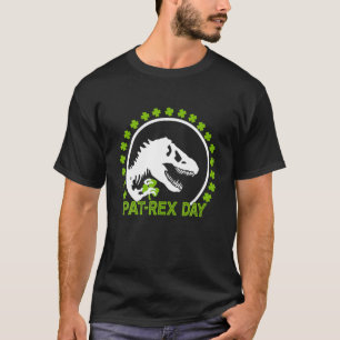 T-shirt Joyeux St Pat-Rex Day St Patrick Patrex Dinosaur