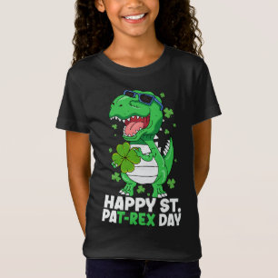 T-Shirt Joyeux St PaT-Rex Jour Dinosaur Jour de la Saint P