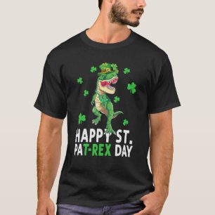 T-shirt Joyeux St Pat T Rex Saint Patrick's Day Dinosaur B