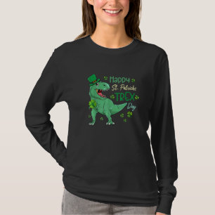 T-shirt Joyeux St Pat T Rex Saint Patrick's Day Dinosaur B