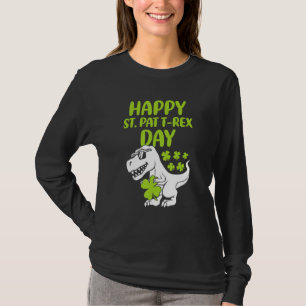 T-shirt Joyeux St Pat Trex Day Dino Jour de la Saint Patri
