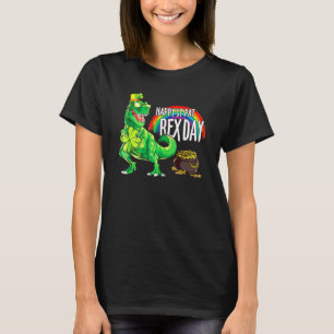 T-shirt Joyeux St Pat Trex Day Dino Jour de la Saint Patri