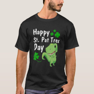 T-shirt Joyeux St Pat Trex Day T Dinosaur St Patrick's Day