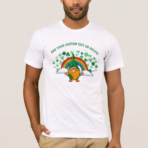 T-shirt Joyeux St. Patrick Day Gnomest arc-en-ciel