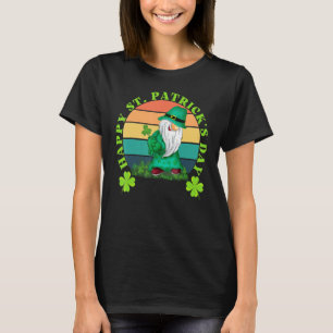 T-shirt Joyeux St Patrick S Day Vintage Gnomes Saint Paddy