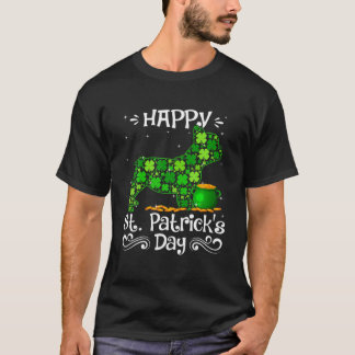 T-shirt Joyeux St Patrick's Day Chiens de Chiens de Chiens