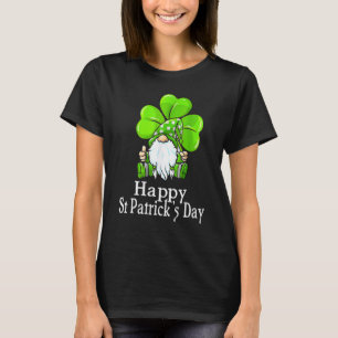 T-shirt Joyeux St Patrick's Day Gnome Saint Irish Patrick