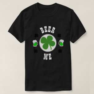 T-shirt Joyeux St Patrick's Day Mens Novelty Fashion BEER