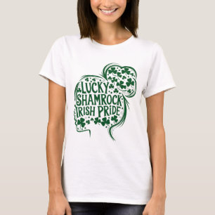 T-shirt Joyeux St. Patricks Day Shamrock Irish Saint Patri