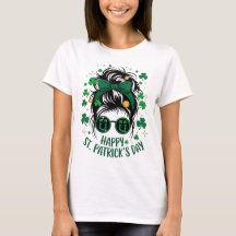 Joyeux St. Patricks Day Shamrock Irish Saint Patri