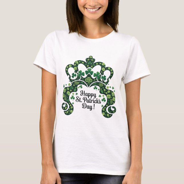 T-shirt Joyeux St. Patricks Day Shamrock Irish Saint Patri (Devant)