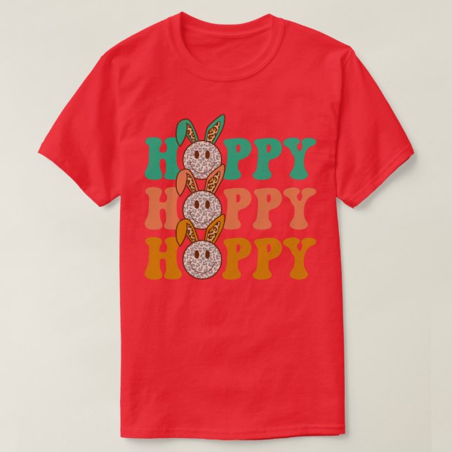 T-shirt Joyeux style boho de la sublimation de Pâques (Design devant)