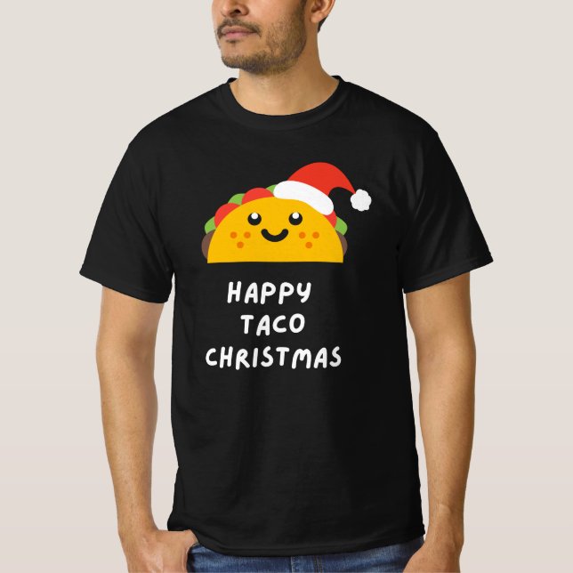 T-Shirt JOYEUX TACO NOËL (Devant)