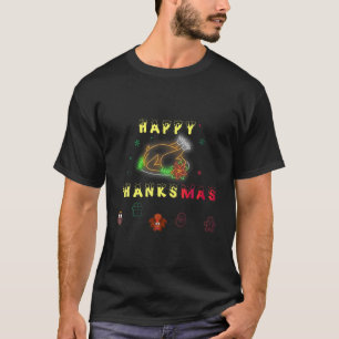 T-shirt Joyeux Thanksmas Thanksgiving Noël 2021