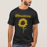 Joyeux tournesol - Nom de Marianne