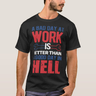 T-shirt Joyeux Travailleur de la Fête du Travail Drôle Hum