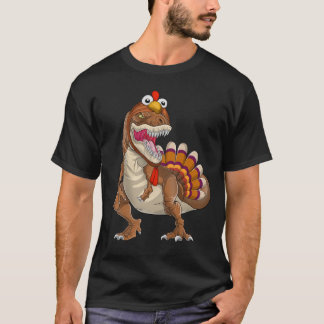 T-shirt Joyeux Trexgiving Trex Dinosaur Turquie Thanksgivi