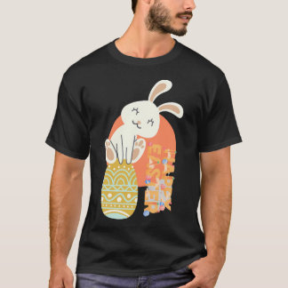 T-shirt Joyeux vacances de Pâques mignonne